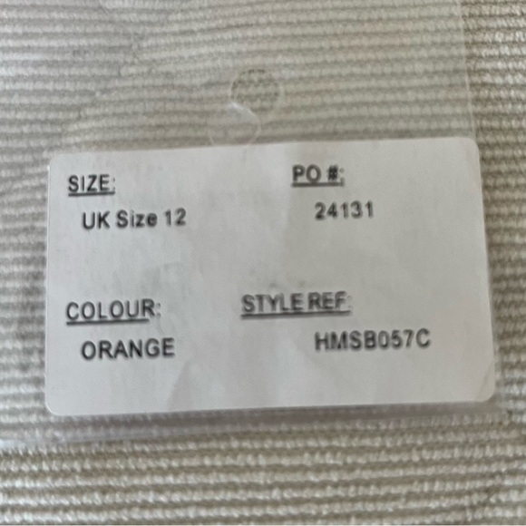 Daisy Street brand bikini bottom bright orange and red colors - Picture 8 of 15